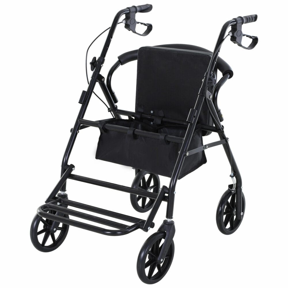 Rollator Gehilfe mit Sitz 2in1 faltbar