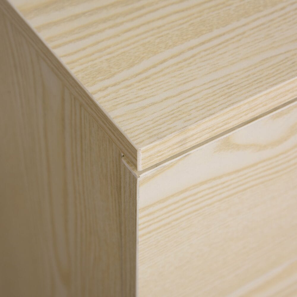 Rollcontainer Aktenschrank abschliessbar 2 Schubladen natur