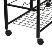 Servierwagen Rønnede Metall Schwarz