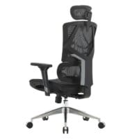 SIHOO Bürostuhl ergonomisch Lordosenstütze hohe Rückenlehne