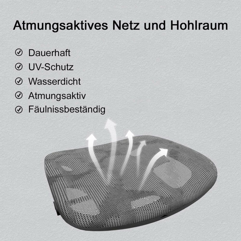 SIHOO Bürostuhl ergonomisch verstellbare Armlehne 150kg belastbar