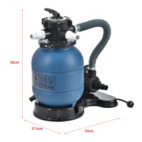 Sandfilteranlage Blau - 300mm