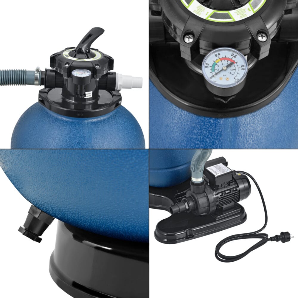 Sandfilteranlage Blau - 300mm