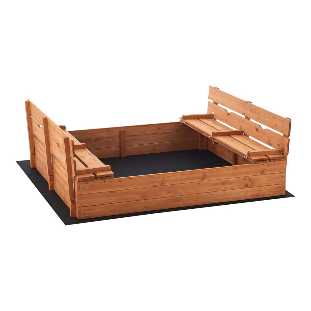 Sandkasten Campillos mit Sitzmöglichkeit 118 x 114 cm