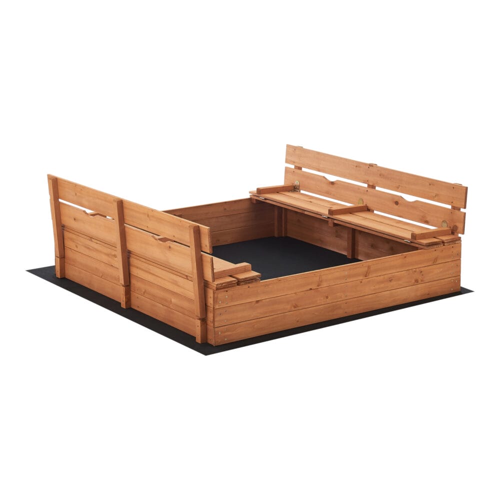 Sandkasten Campillos mit Sitzmöglichkeit 118 x 114 cm