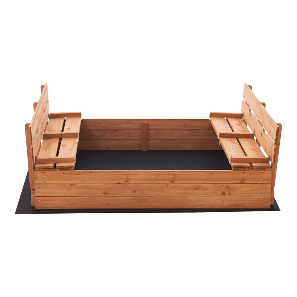 Sandkasten Campillos mit Sitzmöglichkeit 118 x 114 cm
