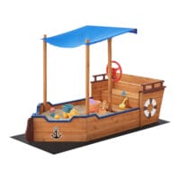Sandkasten Grömitz Segelschiff 103x160x78cm