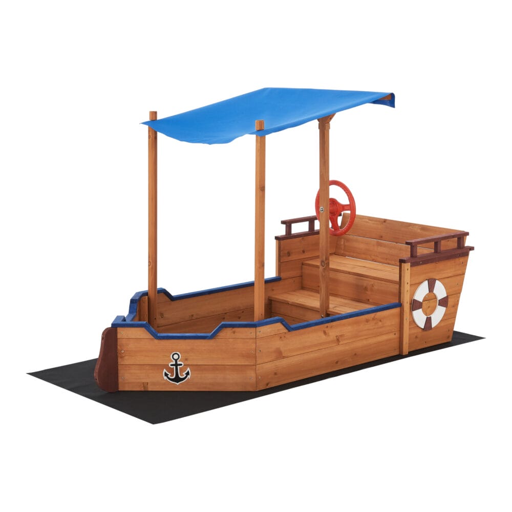 Sandkasten Grömitz Segelschiff 103x160x78cm