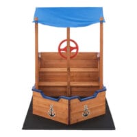 Sandkasten Grömitz Segelschiff 103x160x78cm
