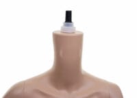 Schaufensterpuppe Frau Mannequin sitzend lebensgross