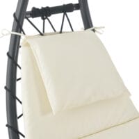 Schaukelliege Lamia mit Dach 160 kg Beige