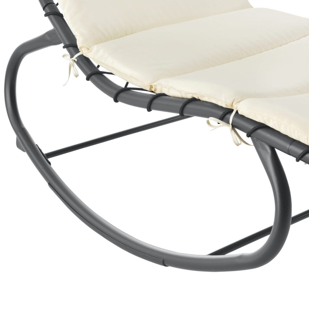 Schaukelliege Lamia mit Dach 160 kg Beige