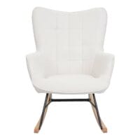 Schaukelstuhl JAM-K36 Relaxsessel Fernsehsessel ÖKO-TEX creme-beige