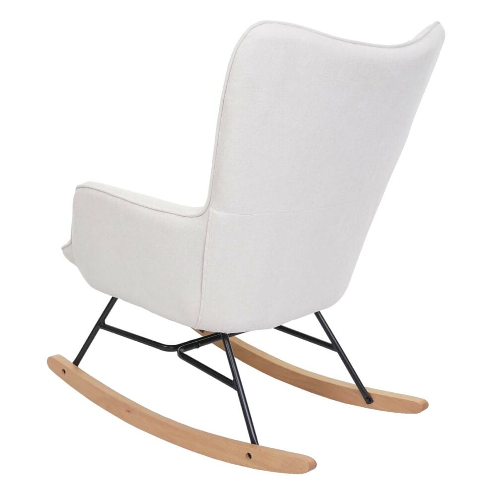 Schaukelstuhl JAM-K36 Relaxsessel Fernsehsessel ÖKO-TEX creme-beige