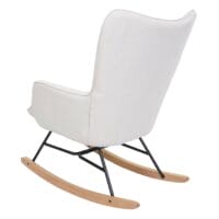 Schaukelstuhl JAM-K36 Relaxsessel Fernsehsessel ÖKO-TEX creme-beige