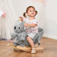 Schaukeltier Koala mit Sound 60x33x50cm