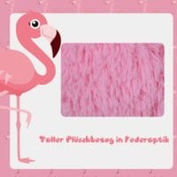 Schaukeltier Schaukelpferd Flamingo mit Sound