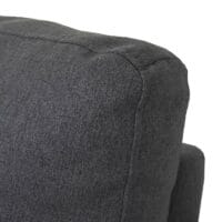 Schlafsofa Ecksofa 220x152cm Stoff/Textil ~ dunkelgrau