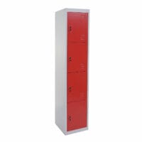 Schliessfach Boston Spind Metall 180x38x45cm rot