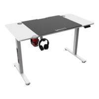 Höhenverstellbarer Tisch Stryn 120x60cm weiss