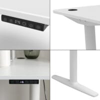 Stehpult Elektrisch Höhenverstellbarer Tisch Arogno 120x60cm