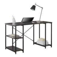Schreibtisch Aarhus 75x120x60 cm mit 3 Ablagen