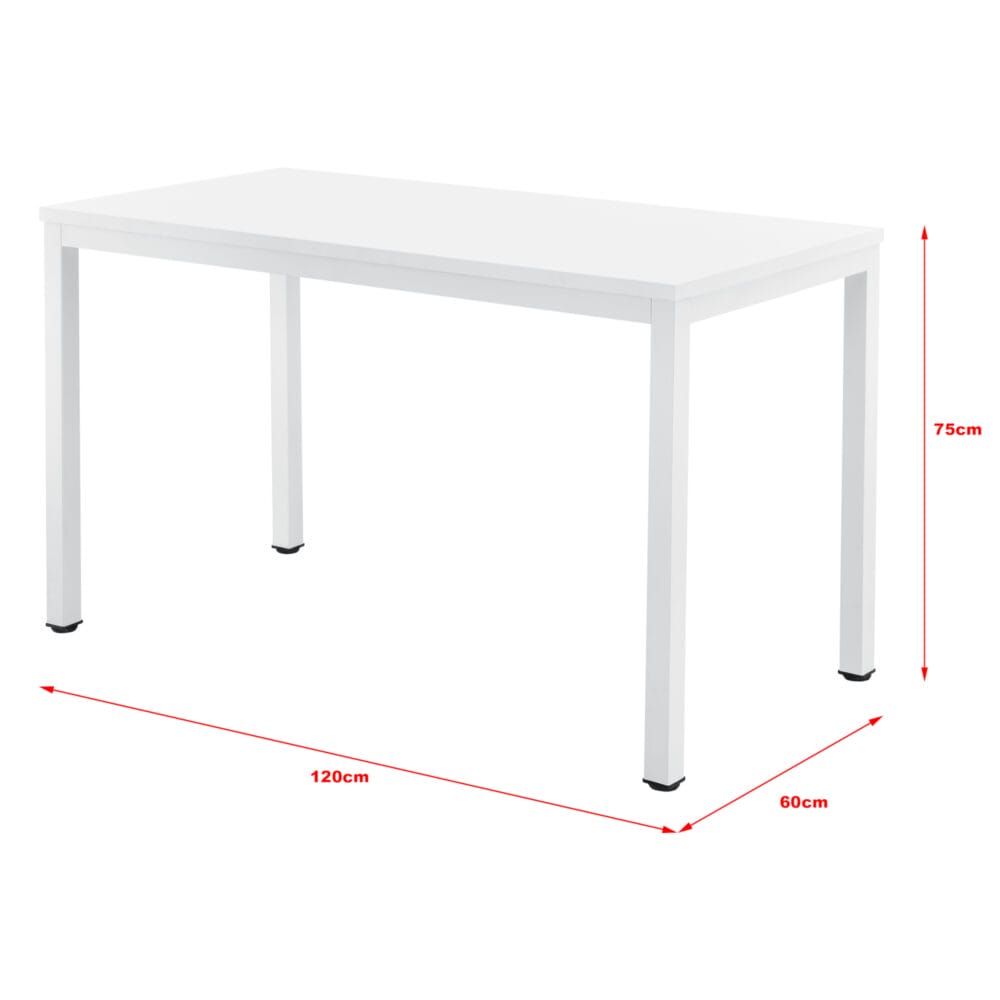 Schreibtisch Odense 75x120x60 cm Höhenverstellbar