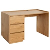 Schreibtisch Bürotisch Schublade 78x121x60cm Eiche-Optik