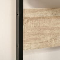 Schreibtisch Bürotisch mit Stecktafel Kabelmanagement-Loch 110x48x90cm