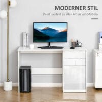 Schreibtisch mit 2 Schubladen 120x60x76cm