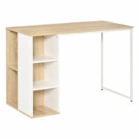 Schreibtisch mit Bücherregal Computertisch 115x 55x75cm