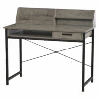 Schreibtisch mit Regal Schublade Computertisch 106x53x95cm