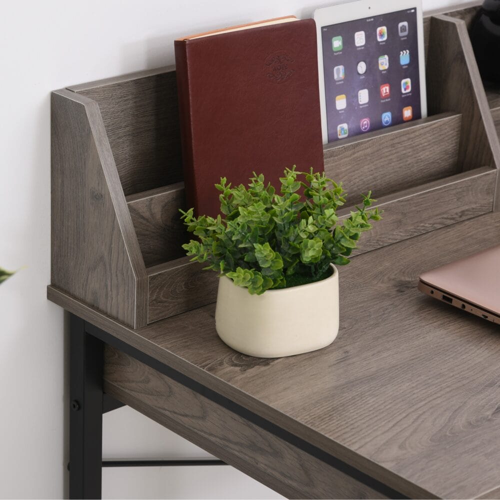 Schreibtisch mit Regal Schublade Computertisch 106x53x95cm