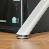 Schreibtisch mit Schubladen Eck-Schreibtisch 143.5x143.5x76cm