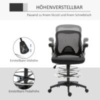 Schreibtischstuhl ergonomischer Bürostuhl Drehstuhl 360° Mesh