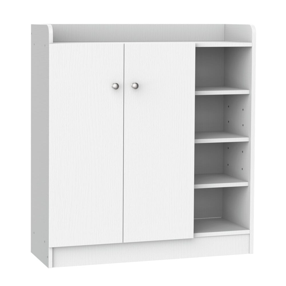 Schuhschrank Schuhregal Kommode weiss