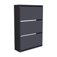 Schuhschrank Aurskog 110x73.5x24cm Anthrazit