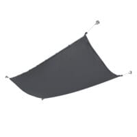 Seilspannmarkise Braga 140x420cm Dunkelgrau