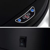 Sensor Mülleimer mit Automatik Edelstahl 56 l