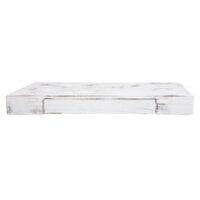 Shabby Chic Wandregal Schweberegal 80x25x8cm weiss