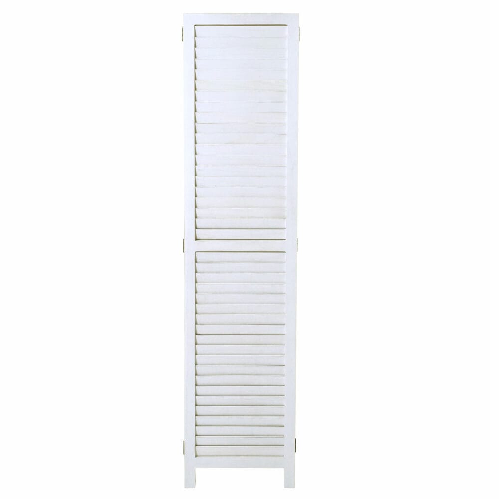 Shabby-Look Paravent Vintage 170x120cm weiss