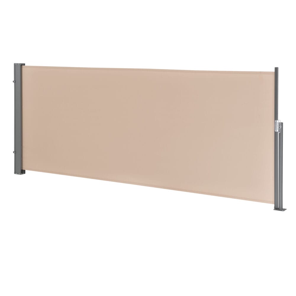 Seitenmarkise Mulhacén 140x300cm Sandfarben Sichtschutz