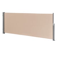 Seitenmarkise Mulhacén 140x300cm Sandfarben Sichtschutz