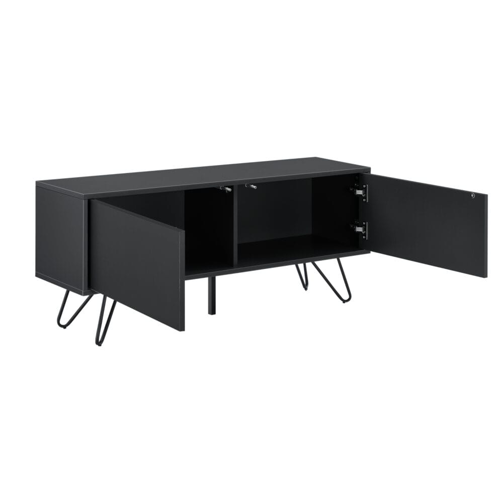 Sideboard Bollebygd 46.5x110x30cm Schwarz