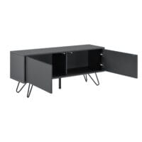 Sideboard Bollebygd 46.5x110x30cm Dunkelgrau