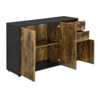 Sideboard Paarl 74x117x36cm mt 2 Schubladen und 3 Schranktüren