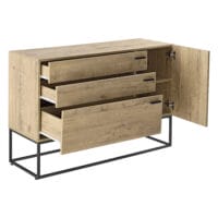 Sideboard Hylte 115x40x79cm Eicheoptik