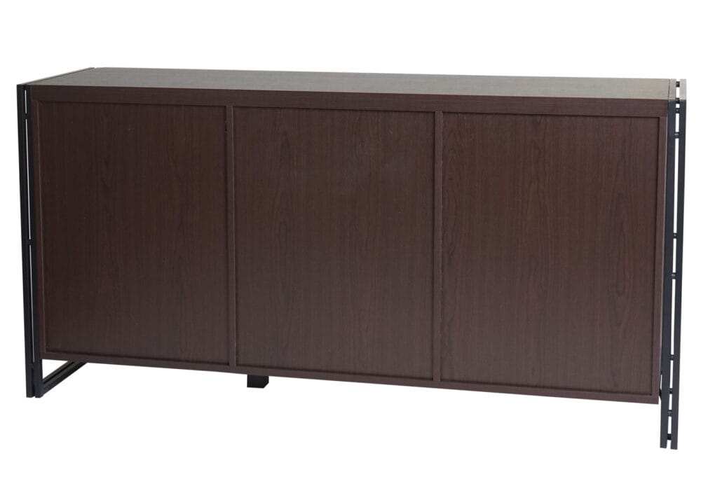 Sideboard HWC-A27 Kommode Schrank 80x160x40cm Metall