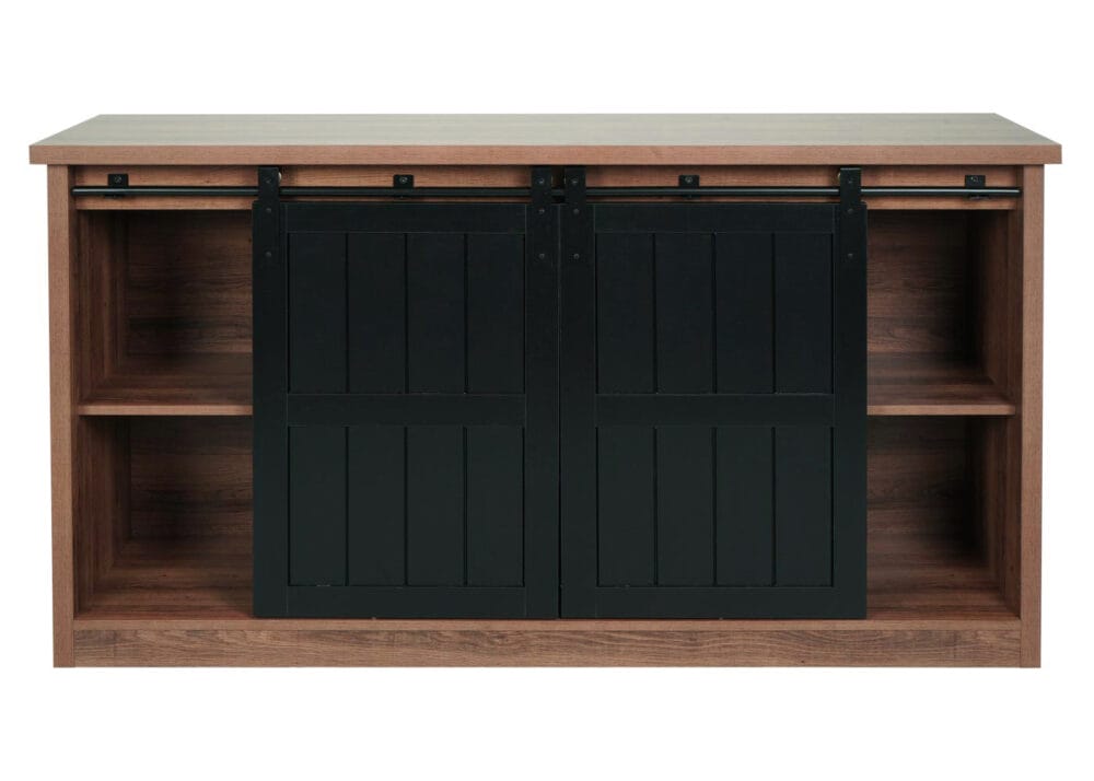 Sideboard JAM-K75 Highboard Regal Schiebetüre 84x150x40cm