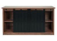 Sideboard JAM-K75 Highboard Regal Schiebetüre 84x150x40cm